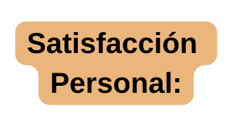 Satisfacción Personal