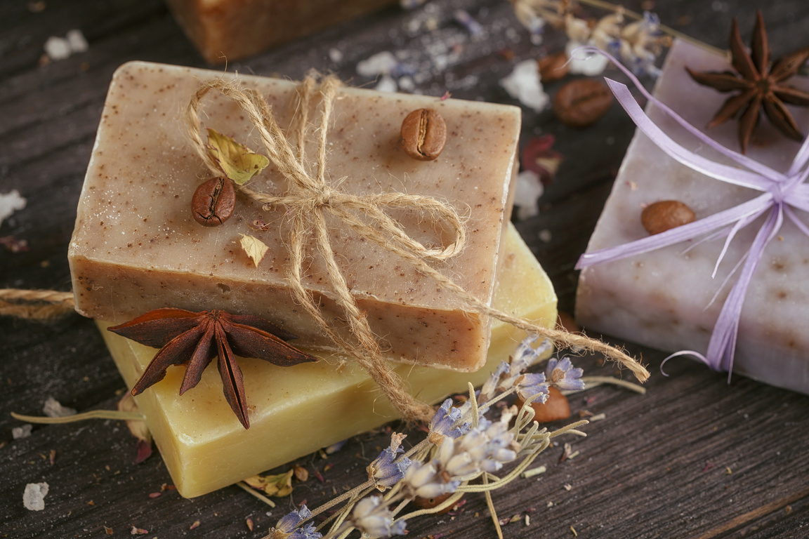 Natural handmade soaps